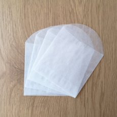 Pergamijn zakjes vierkant